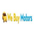 We Buy Motors